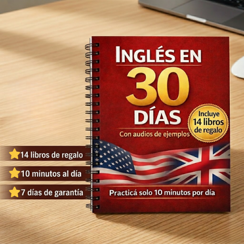 Aprende Inglés en solo 30 Días + 14 Regalos