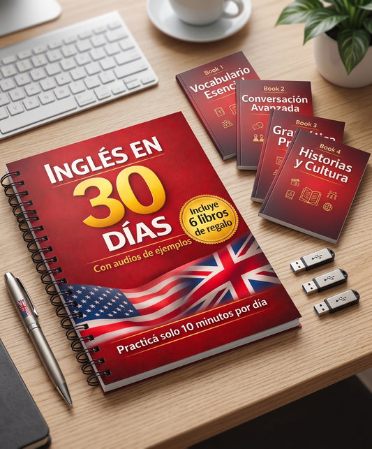 Aprende Inglés en solo 30 Días + 6 Regalos